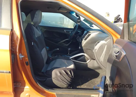 2013 Hyundai Veloster Turbo from USA, damaged, VIN KMHTC6DE4DU152175